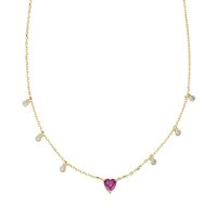 Collana Amen Donna Amore in Argento Zircone CLHTGRBZ - CLHTGRBZ